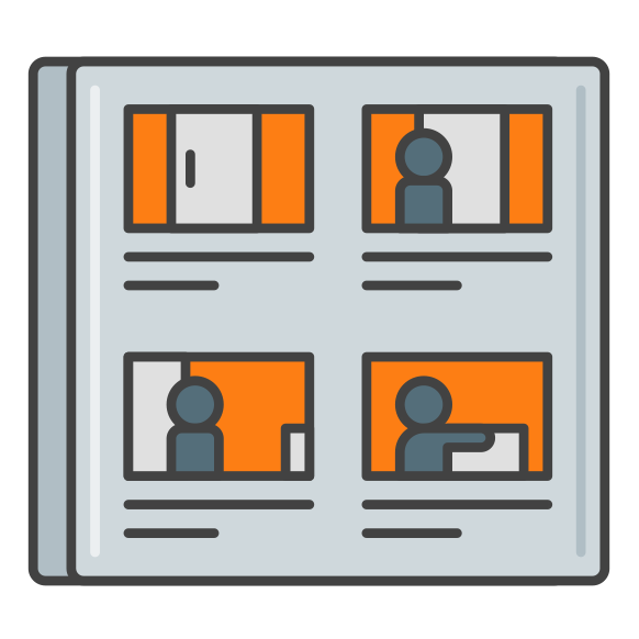 3.  Создание раскадровки (Storyboard)
